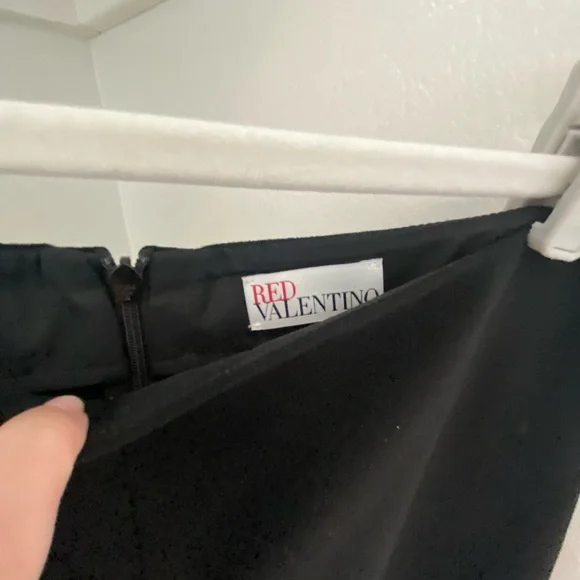 RED Valentino Black Miniskirt - Picture 3 of 4